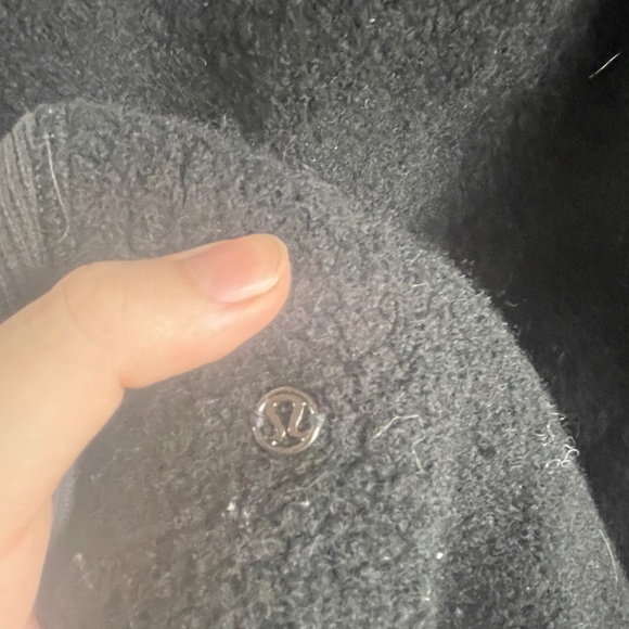 lululemon athletica Black Cowl Neck Sweater - Picture 4 of 6
